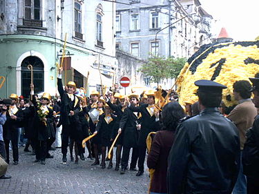 Praxe accademica tradizioni portogallo