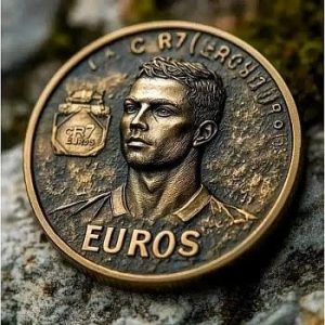 moneta 7 euro cristiano ronaldo