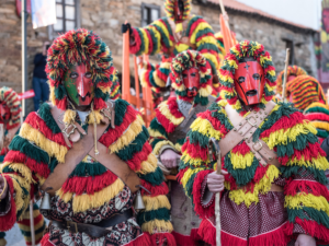 Caretos de podence carnevale portogallo