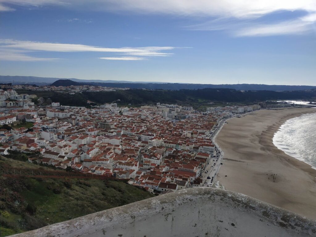 Nazaré capitali della onde Portogallo onde giganti