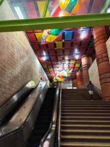 Stazione della metropolitana di Lisbona Olaias