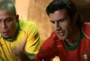 Olé figo ronaldo spot nike 2004