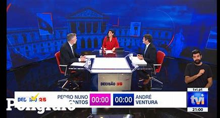 Dibattiti televisivi elezioni portogallo andre ventura pedro nuno santos