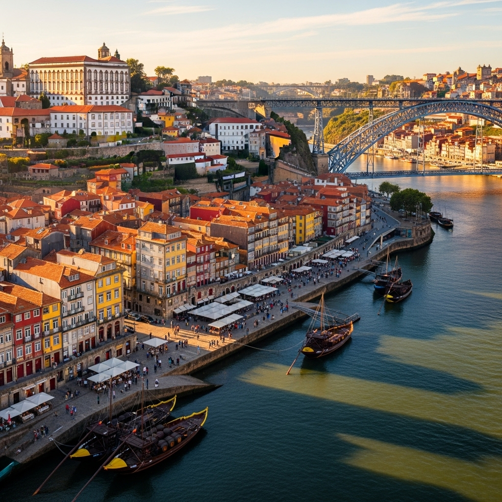 Porto o Oporto città del Portogallo