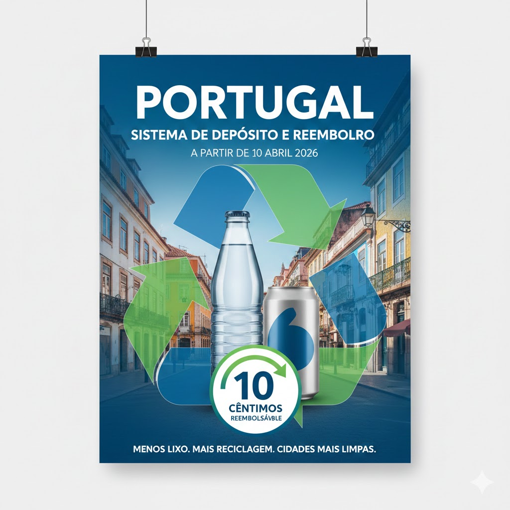 Dal 2026 in Portogallo si pagherà un deposito per ogni bottiglia comprata